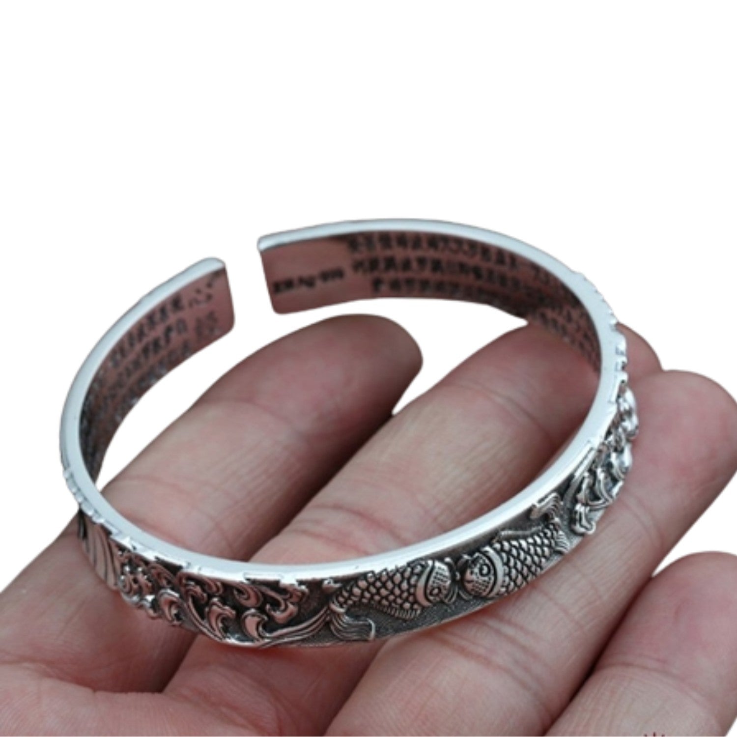 Handcrafted 925 Sterling Silver Men's Bracelet