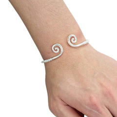 Handcrafted 925 Sterling Silver Men's Bracelet