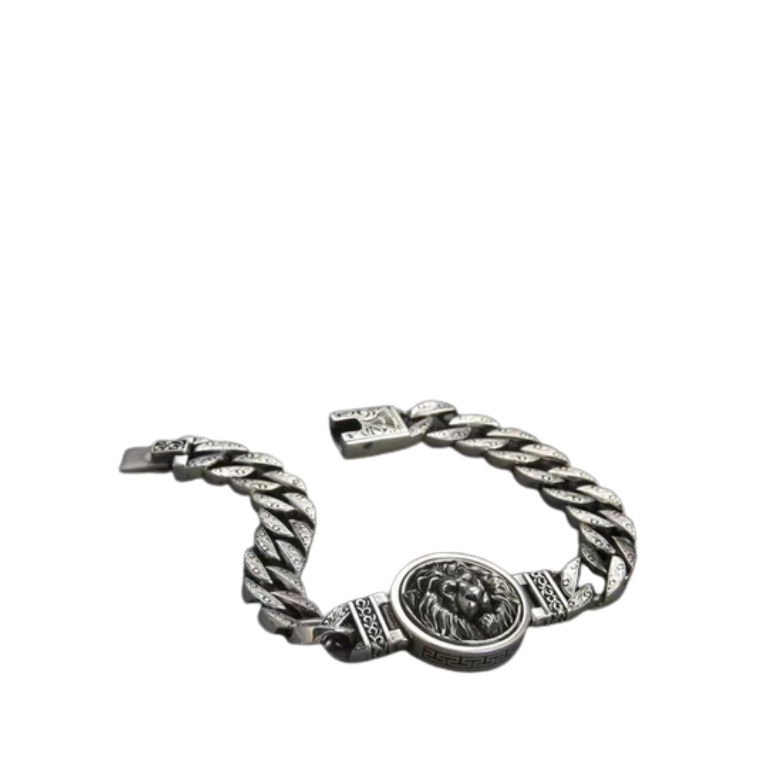Handcrafted 925 Sterling Silver Men's Bracelet
