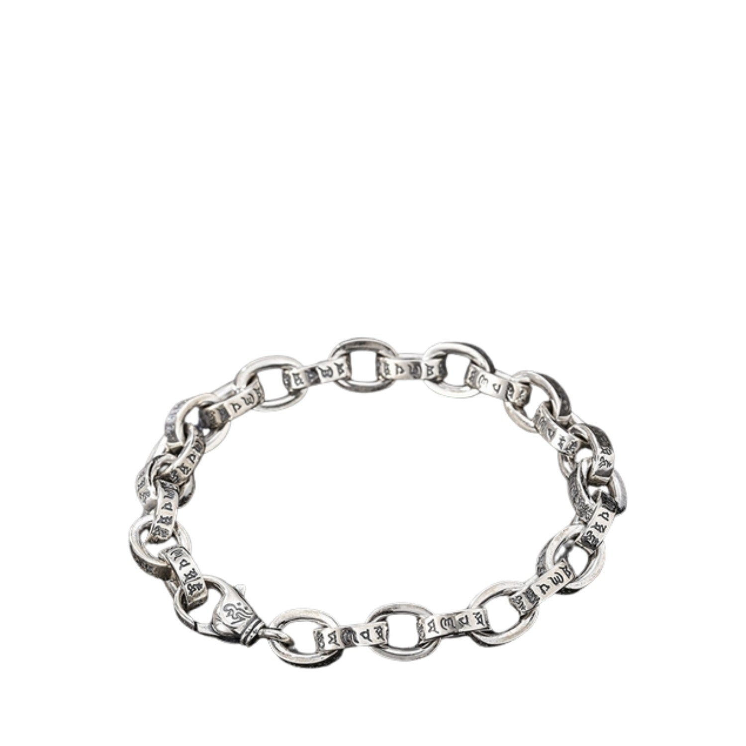 Handcrafted 925 Sterling Silver Men's Bracelet
