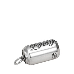 Handcrafted 925 Sterling Silver Men's Pendant In The Shape Of A Coca-Cola Can