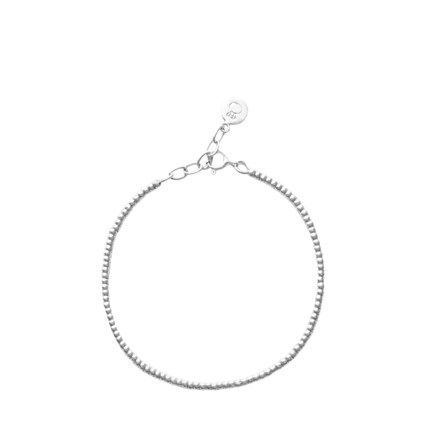 Handcrafted 925 Sterling Silver Mini Sphere Bracelet