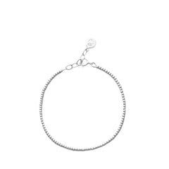 Handcrafted 925 Sterling Silver Mini Sphere Bracelet