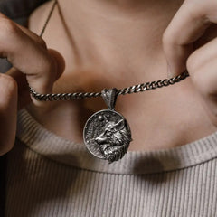 Handcrafted 925 Sterling Silver Pendant 16