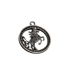 Handcrafted 925 Sterling Silver Pendant 18