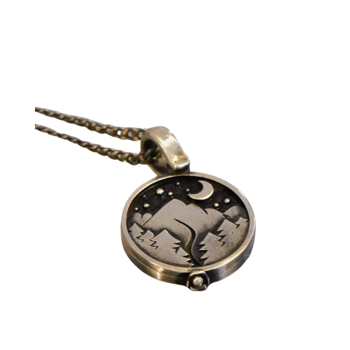 Handcrafted 925 Sterling Silver Pendant 19