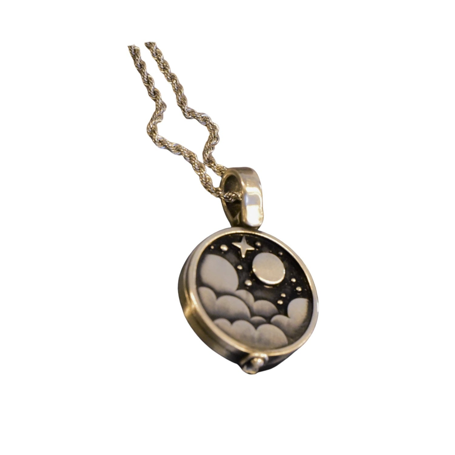 Handcrafted 925 Sterling Silver Pendant 19