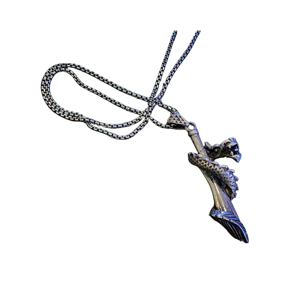 Handcrafted 925 Sterling Silver Pendant 21