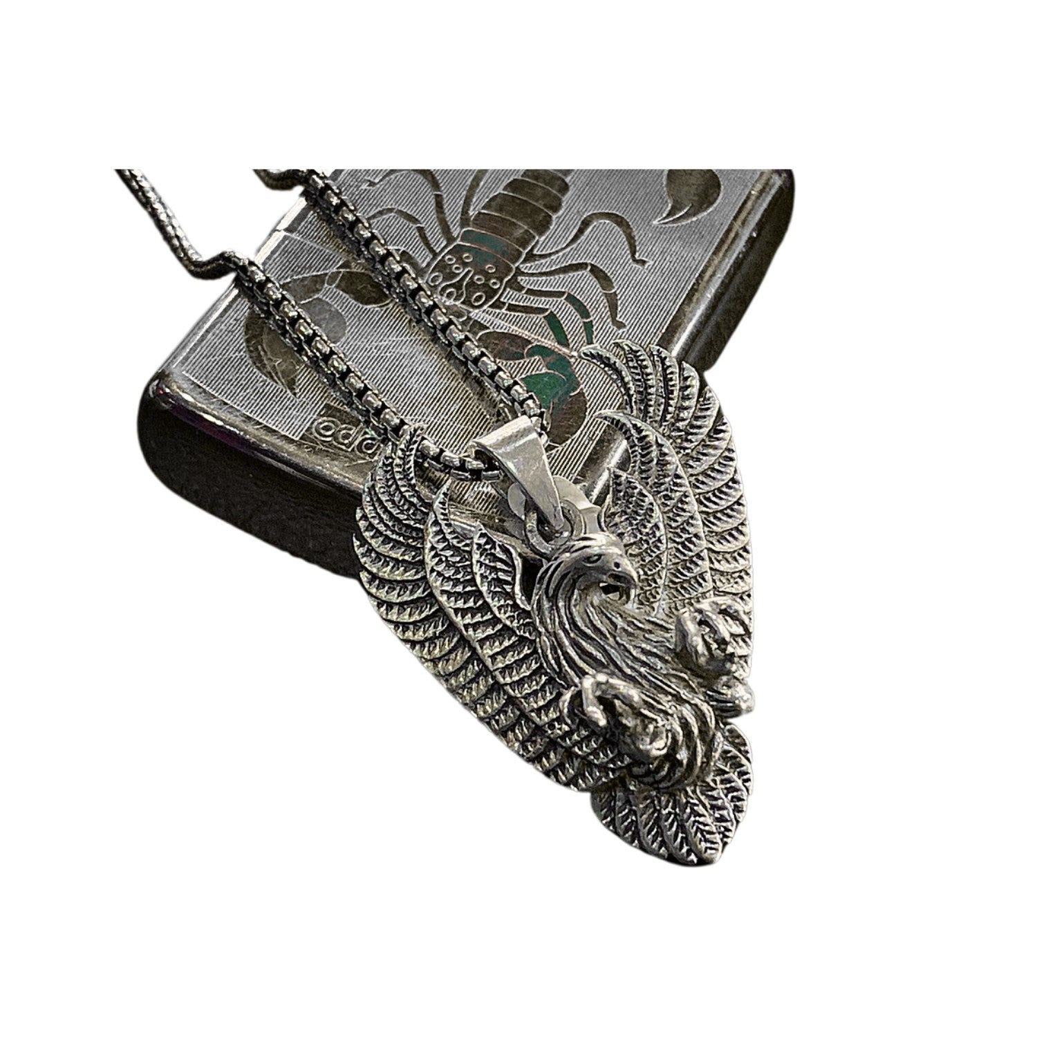 Handcrafted 925 Sterling Silver Pendant 23
