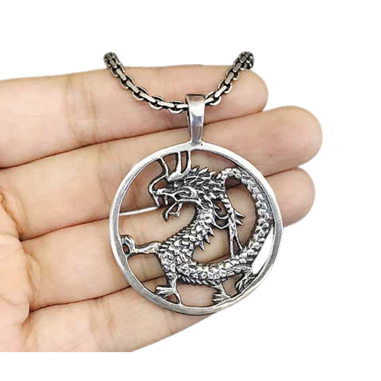 Handcrafted 925 Sterling Silver Pendant 34