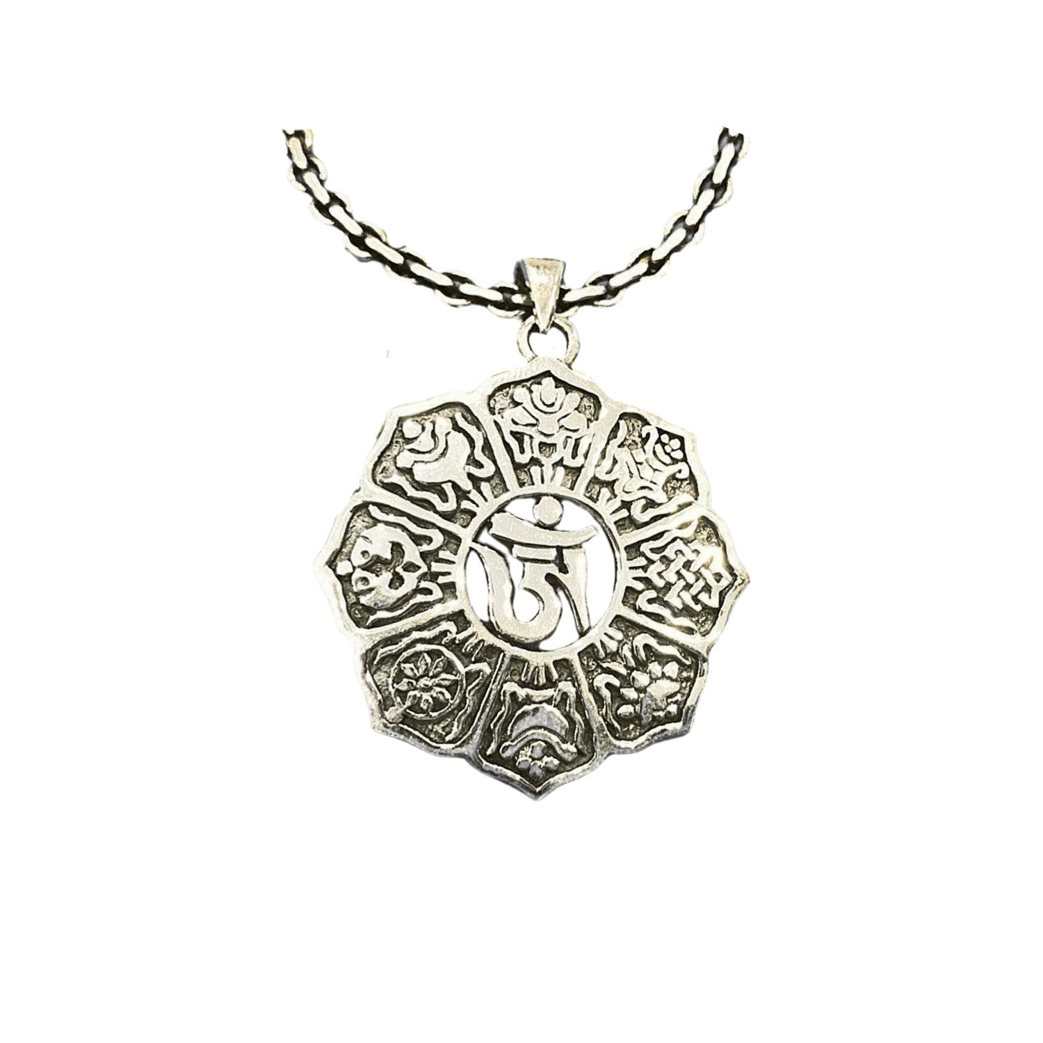 Handcrafted 925 Sterling Silver Pendant 36