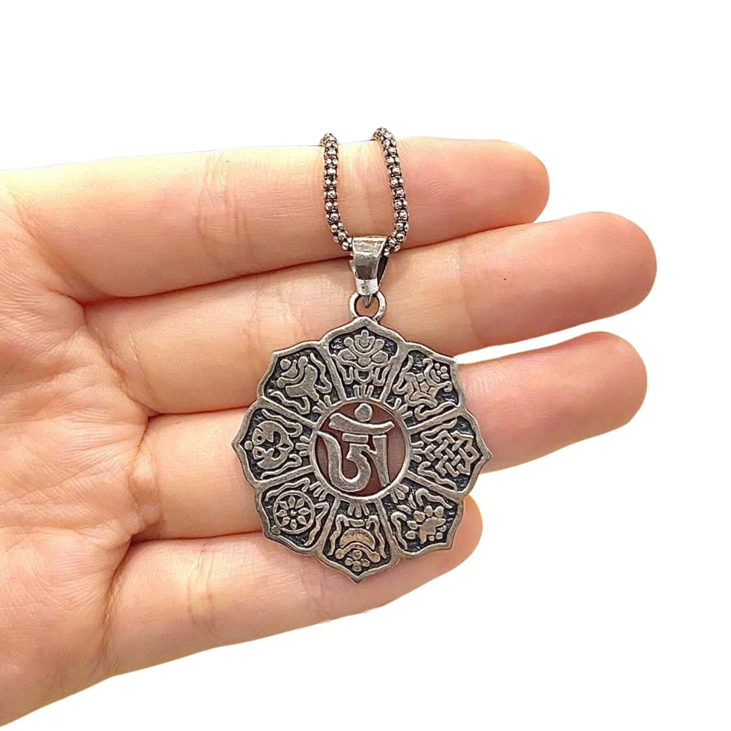 Handcrafted 925 Sterling Silver Pendant 36