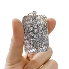 Handcrafted 925 Sterling Silver Pendant 41