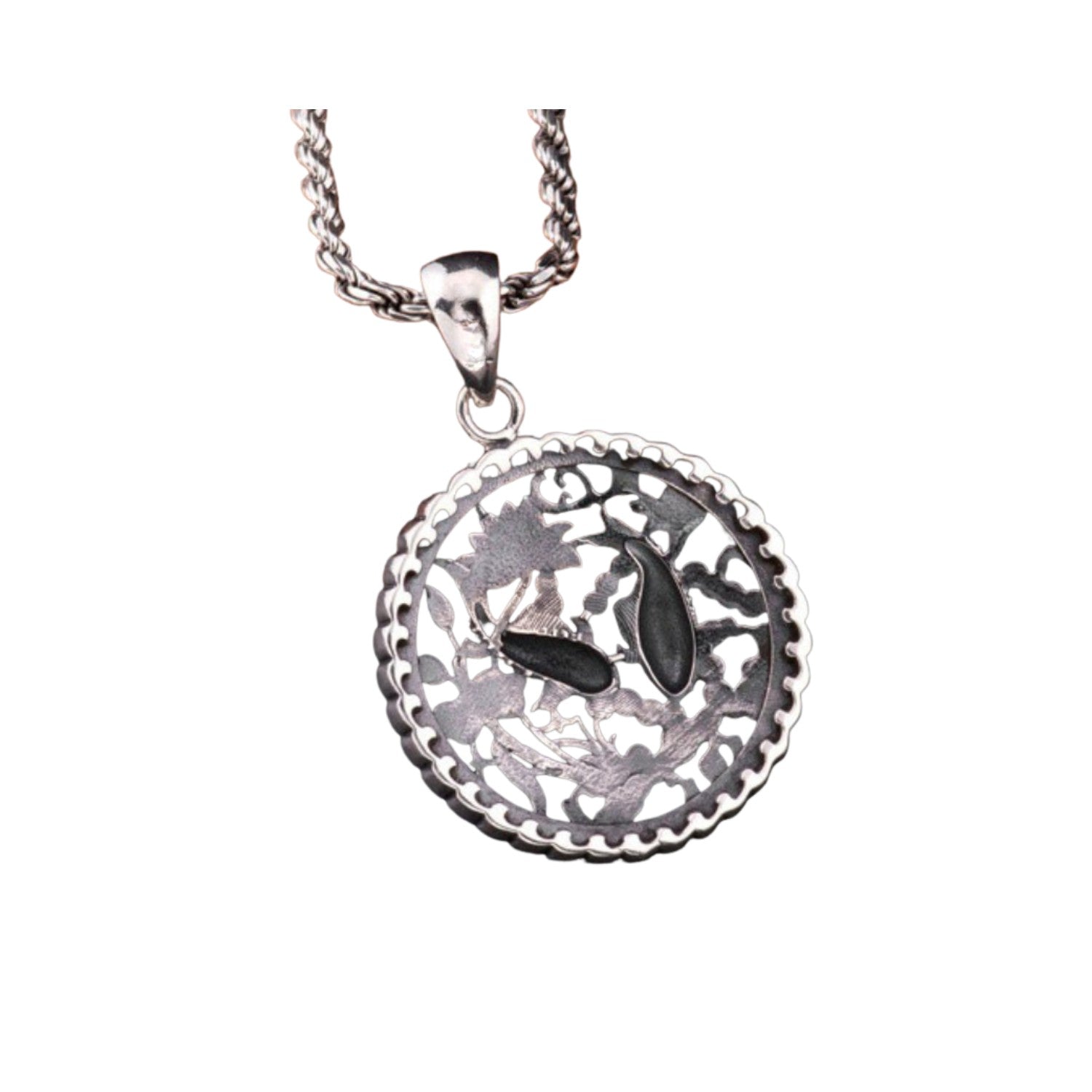 Handcrafted 925 Sterling Silver Pendant 42