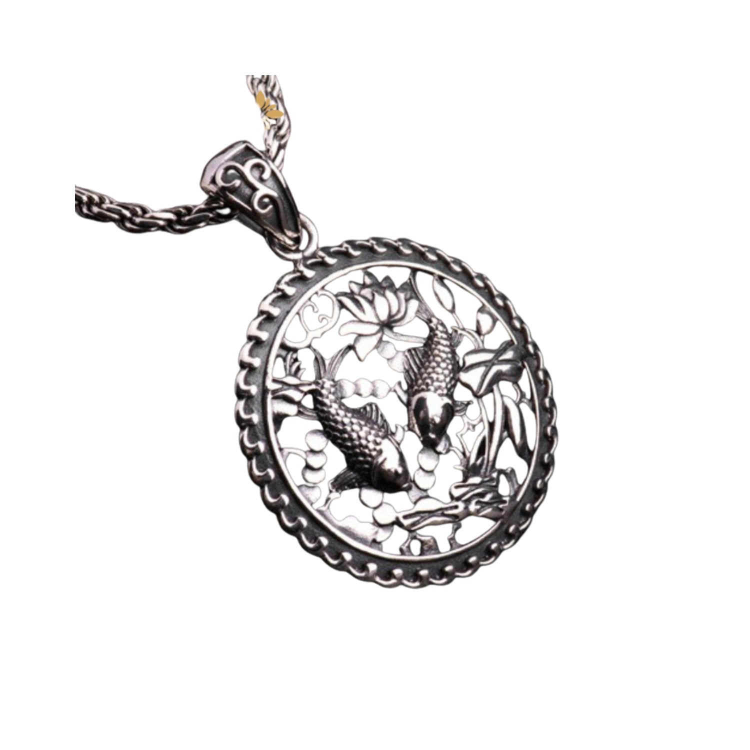 Handcrafted 925 Sterling Silver Pendant 42