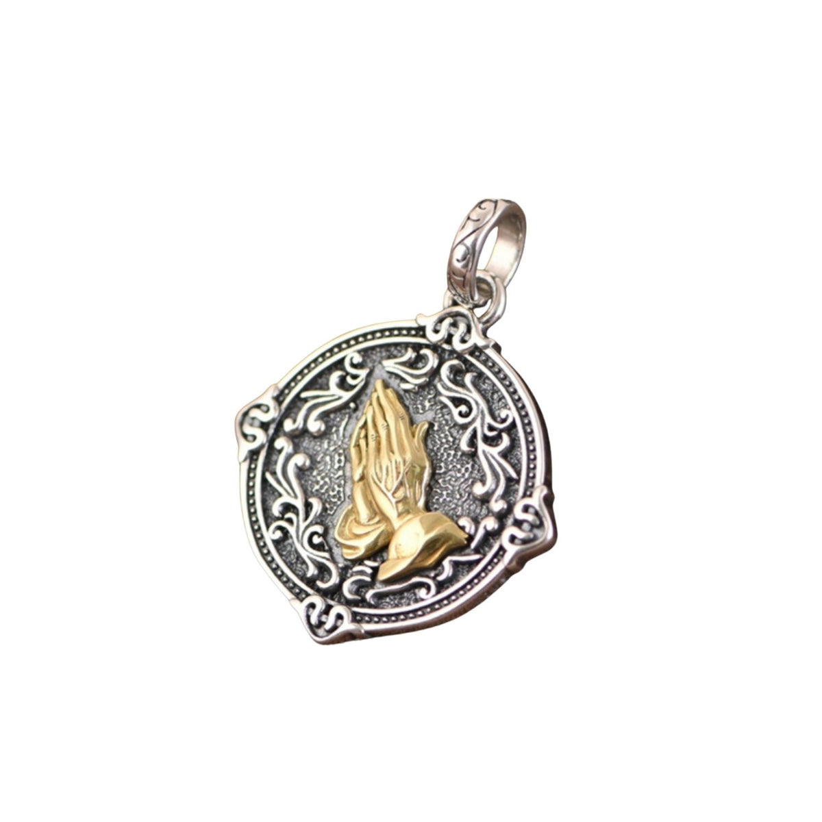 Handcrafted 925 Sterling Silver Pendant 44