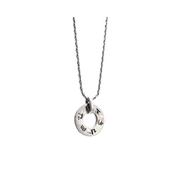 Handcrafted 925 Sterling Silver Pendant 46