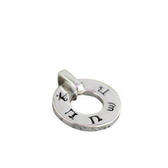 Handcrafted 925 Sterling Silver Pendant 46
