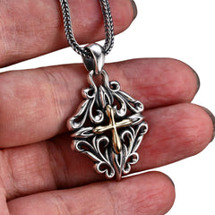Handcrafted 925 Sterling Silver Pendant 57