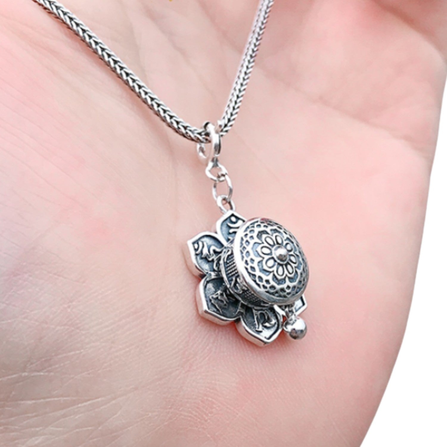Handcrafted 925 Sterling Silver Pendant 58