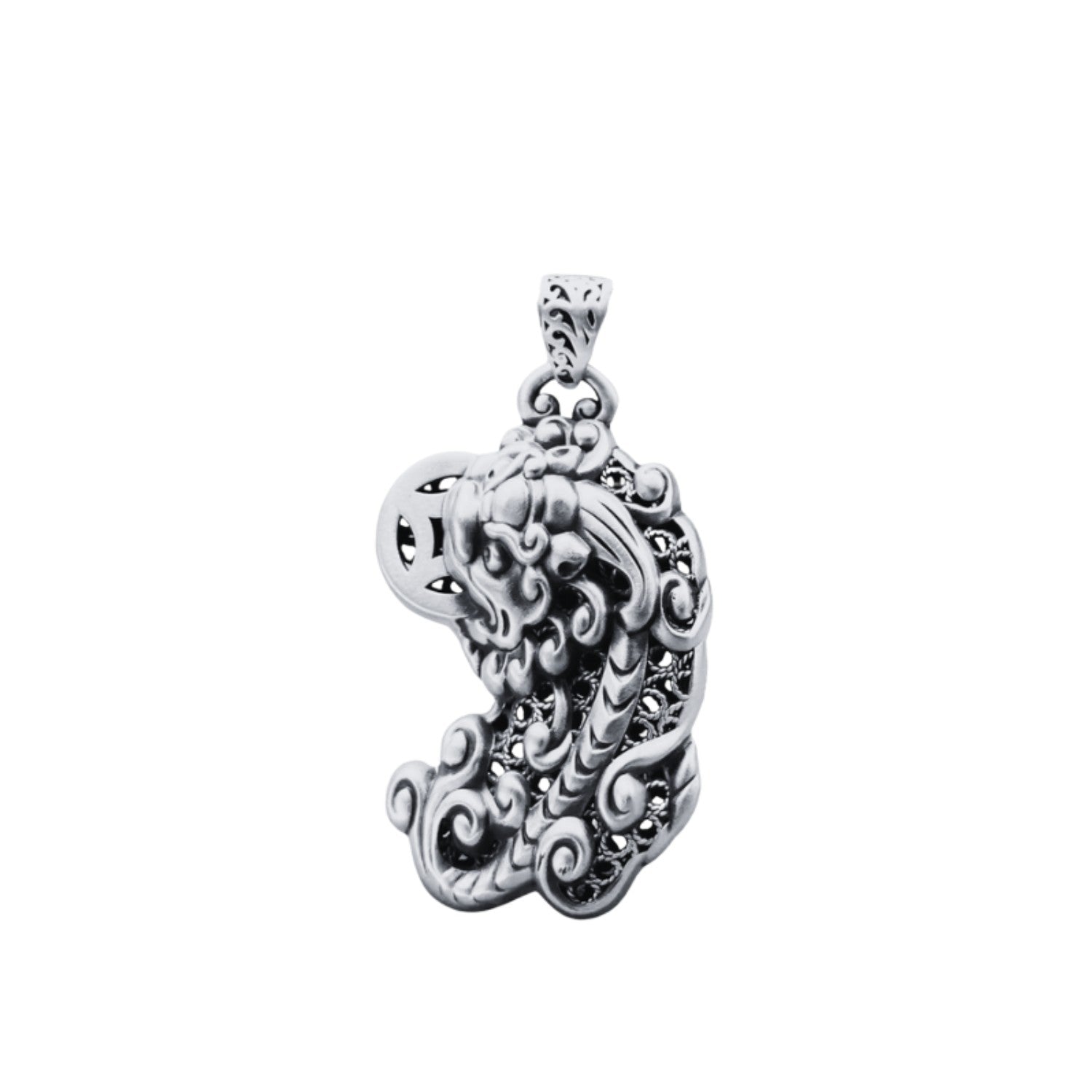 Handcrafted 925 Sterling Silver Pendant 61