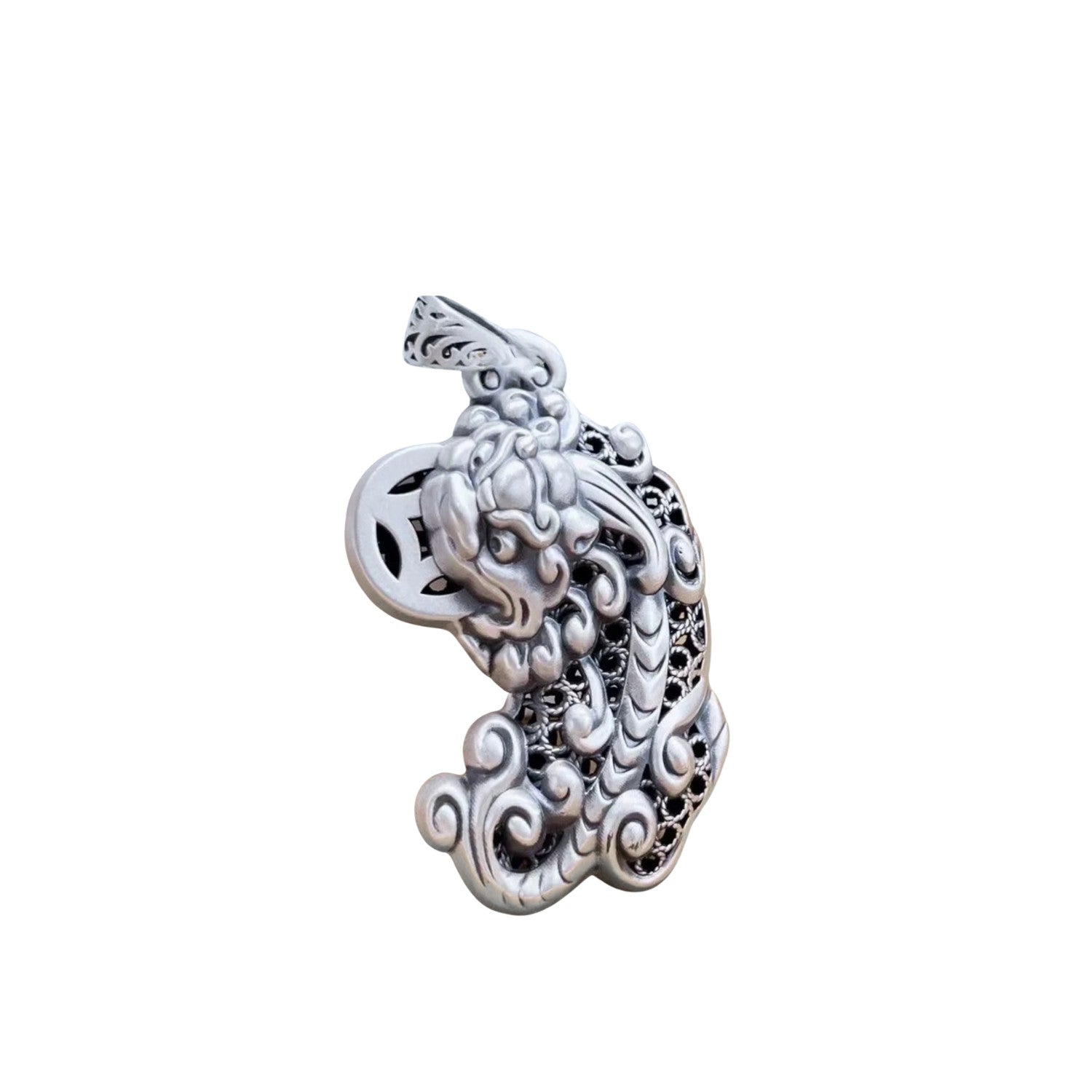 Handcrafted 925 Sterling Silver Pendant 61