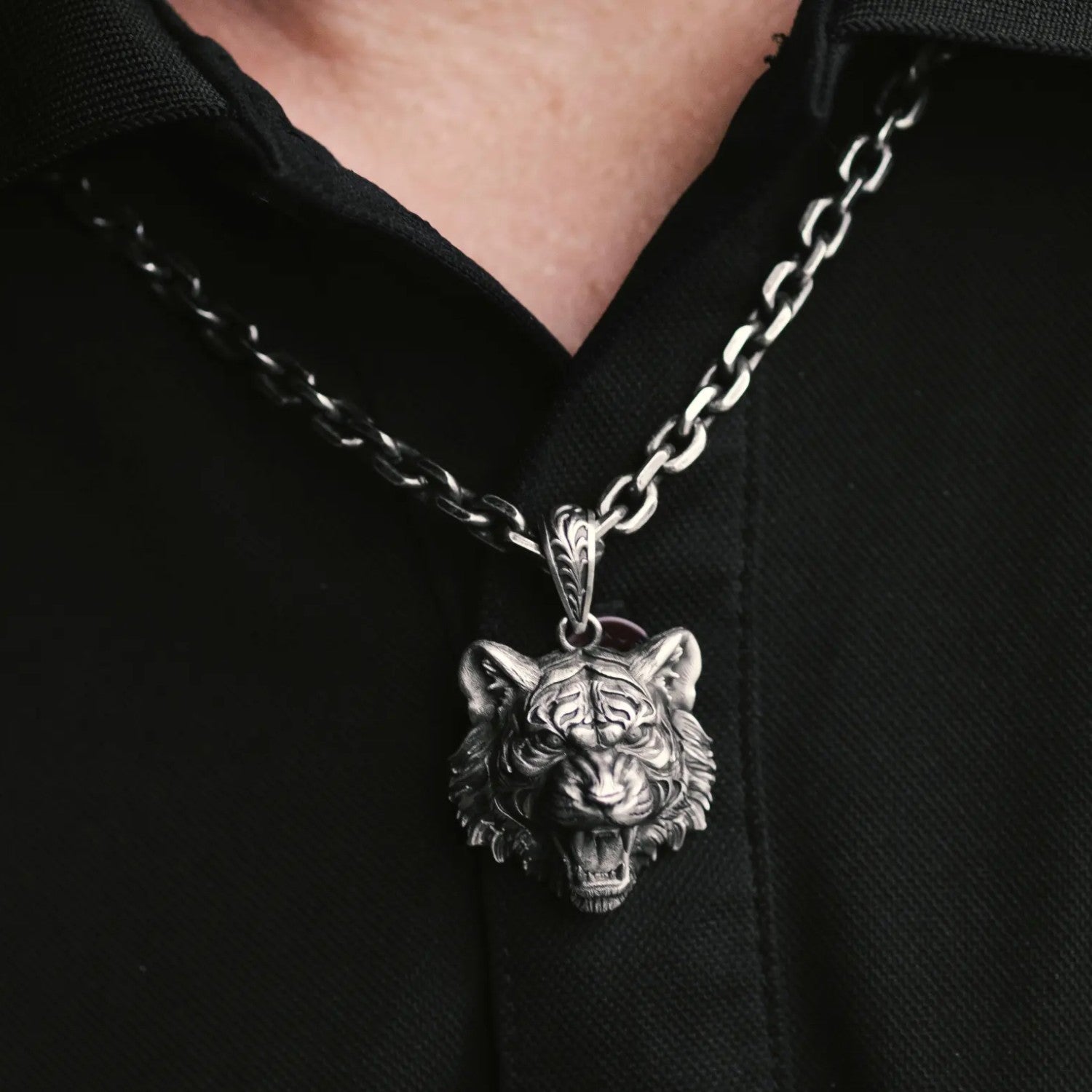 Handcrafted 925 Sterling Silver Pendant 7
