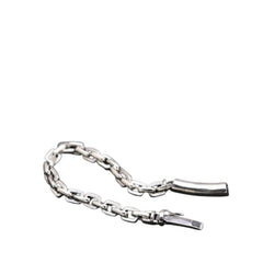 Handcrafted 925 Sterling Silver Plain Men's Pracelet