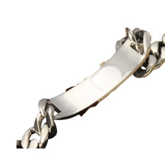 Handcrafted 925 Sterling Silver Plain Men's Pracelet