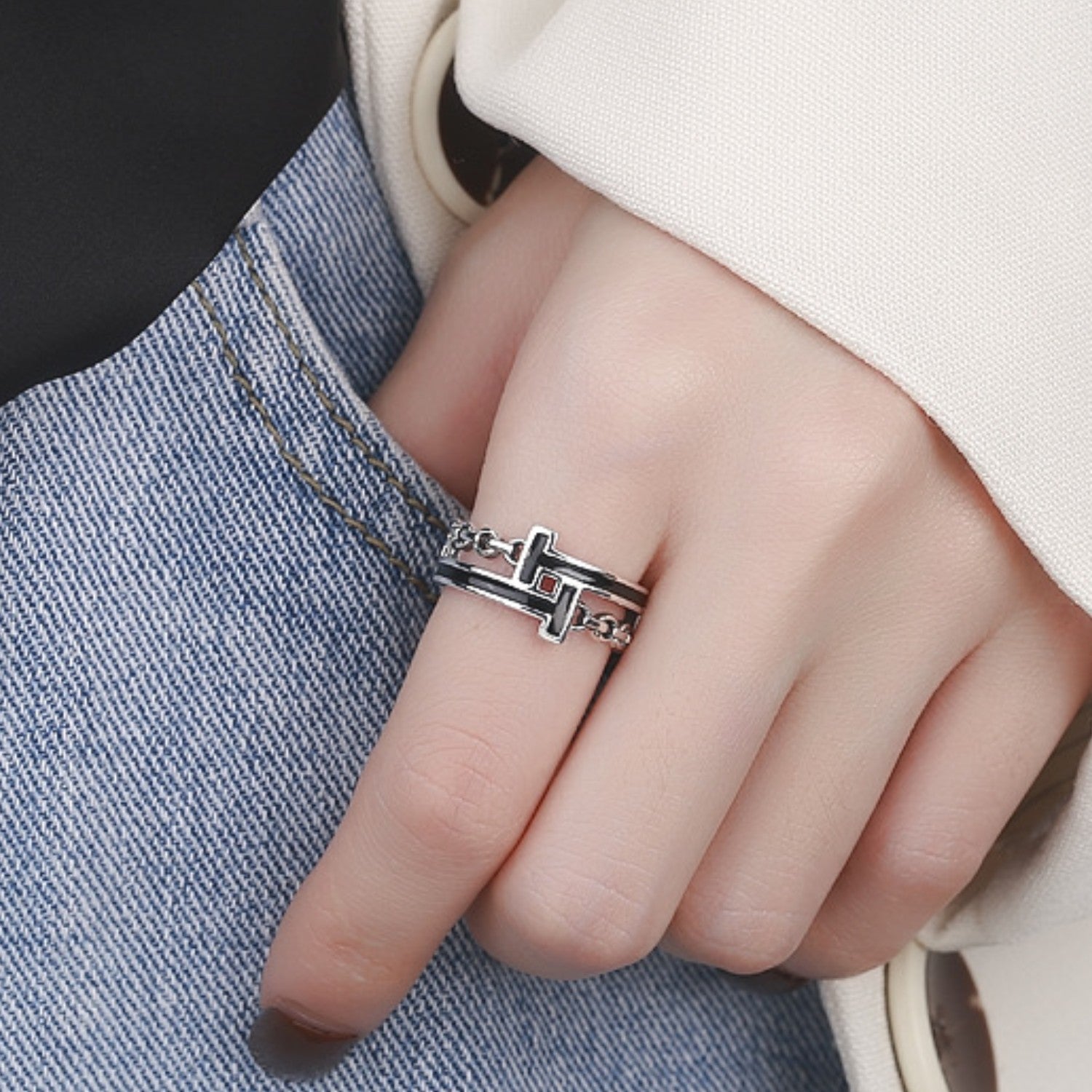 Handcrafted 925 Sterling Silver Ring 163