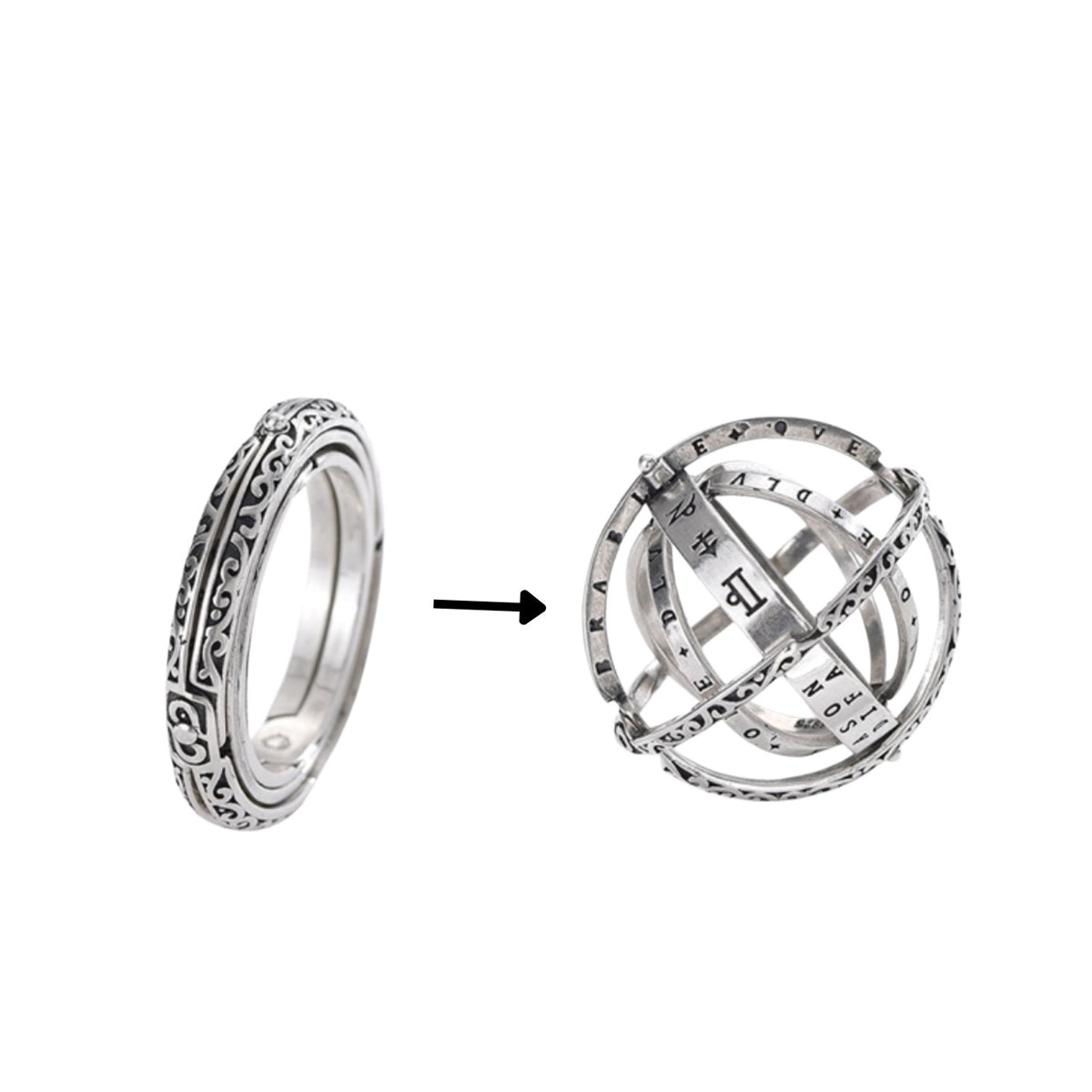 Handcrafted 925 Sterling Silver Ring 184