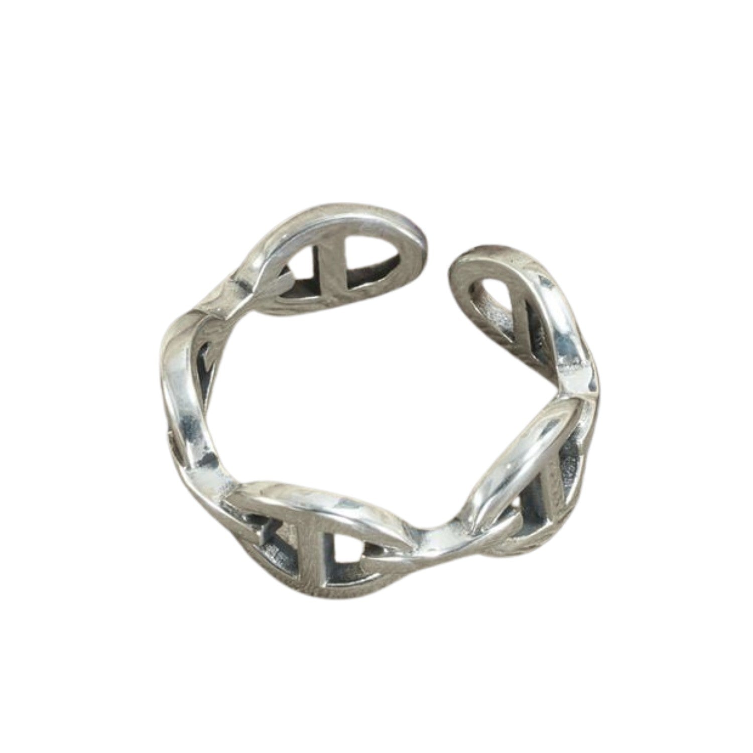 Handcrafted 925 Sterling Silver Ring 19