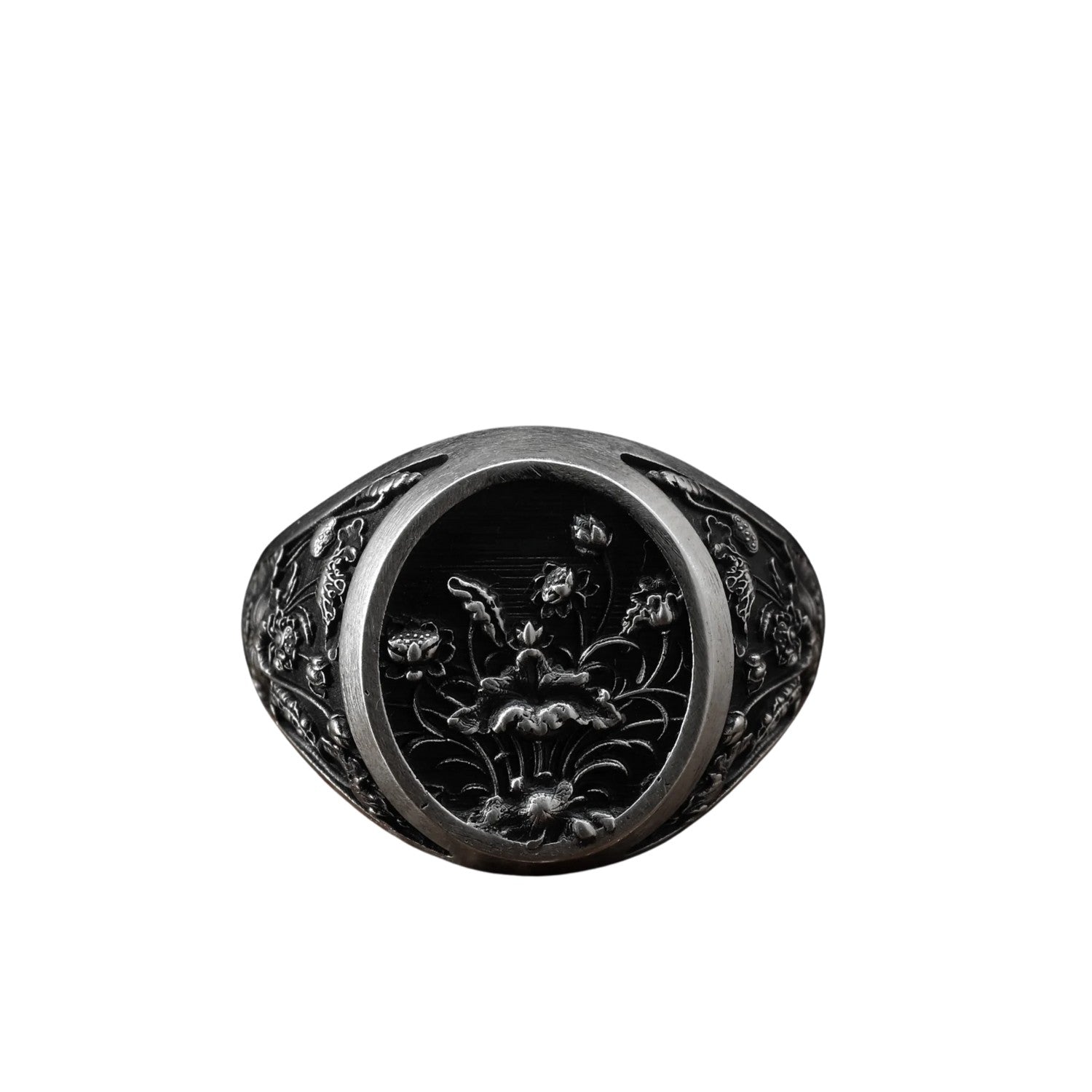 Handcrafted 925 Sterling Silver Ring 75