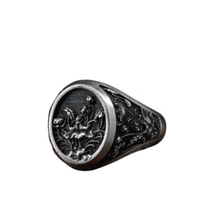 Handcrafted 925 Sterling Silver Ring 75