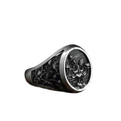 Handcrafted 925 Sterling Silver Ring 75