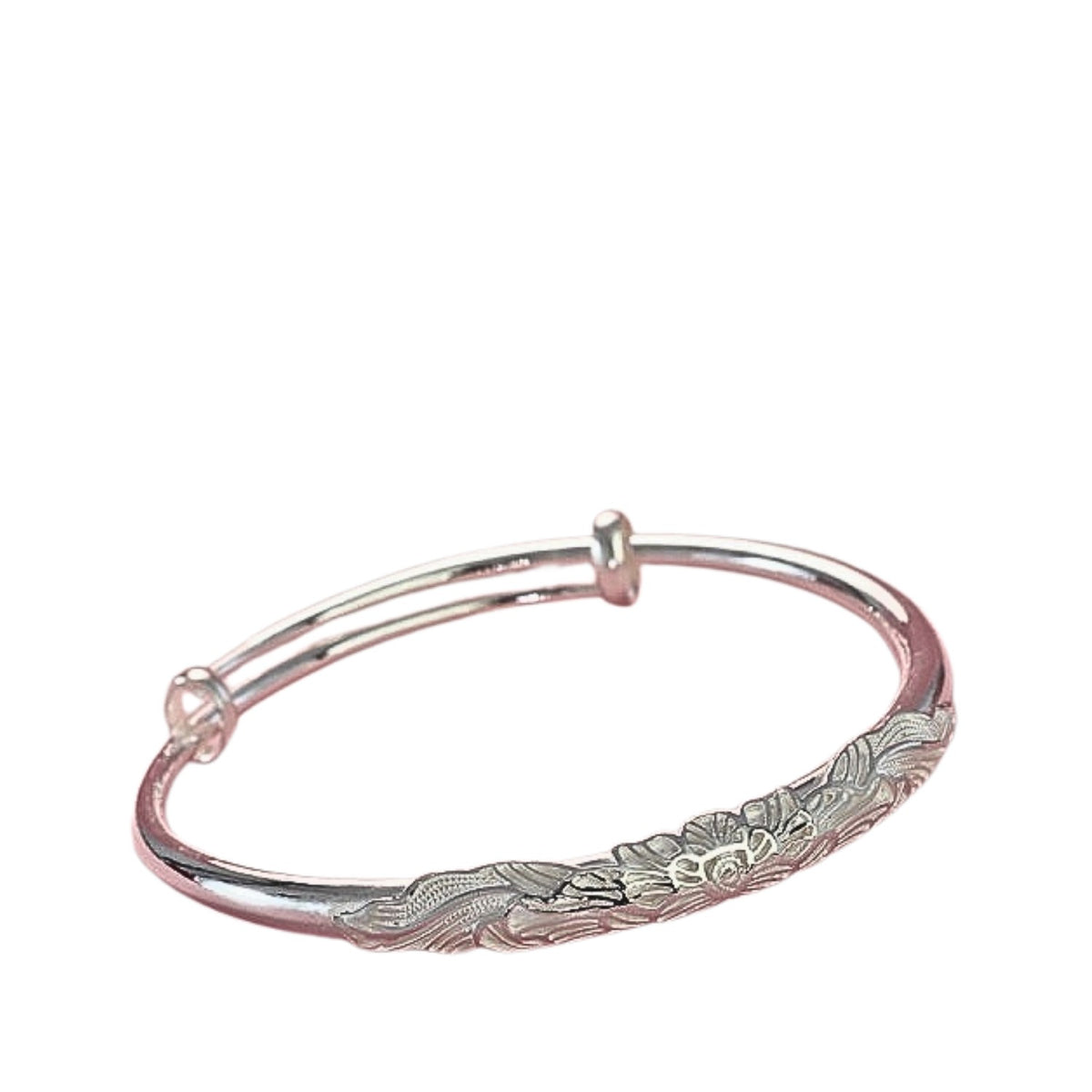 Handcrafted 925 Sterling Silver Wide Bracelet