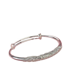 Handcrafted 925 Sterling Silver Wide Bracelet