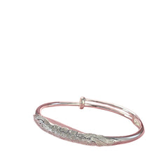Handcrafted 925 Sterling Silver Wide Bracelet