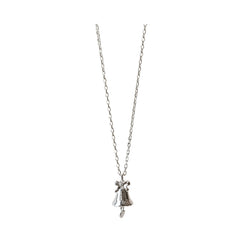 Handcrafted 925 Sterling Silver Women's Bell-Shaped Necklace