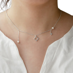 Handcrafted 925 Sterling Silver Women's Necklace