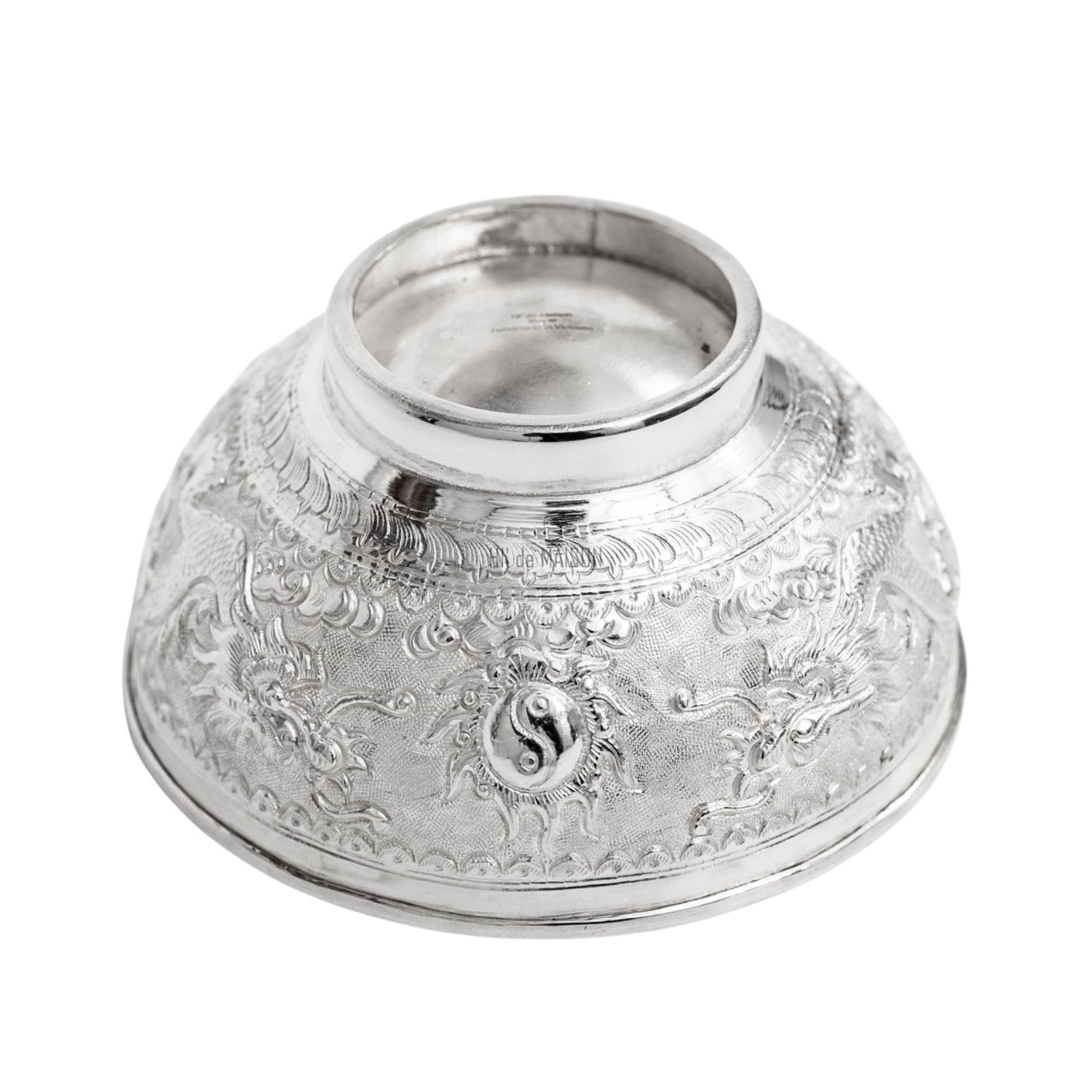 Handcrafted 999 Fine Silver Bowl 1