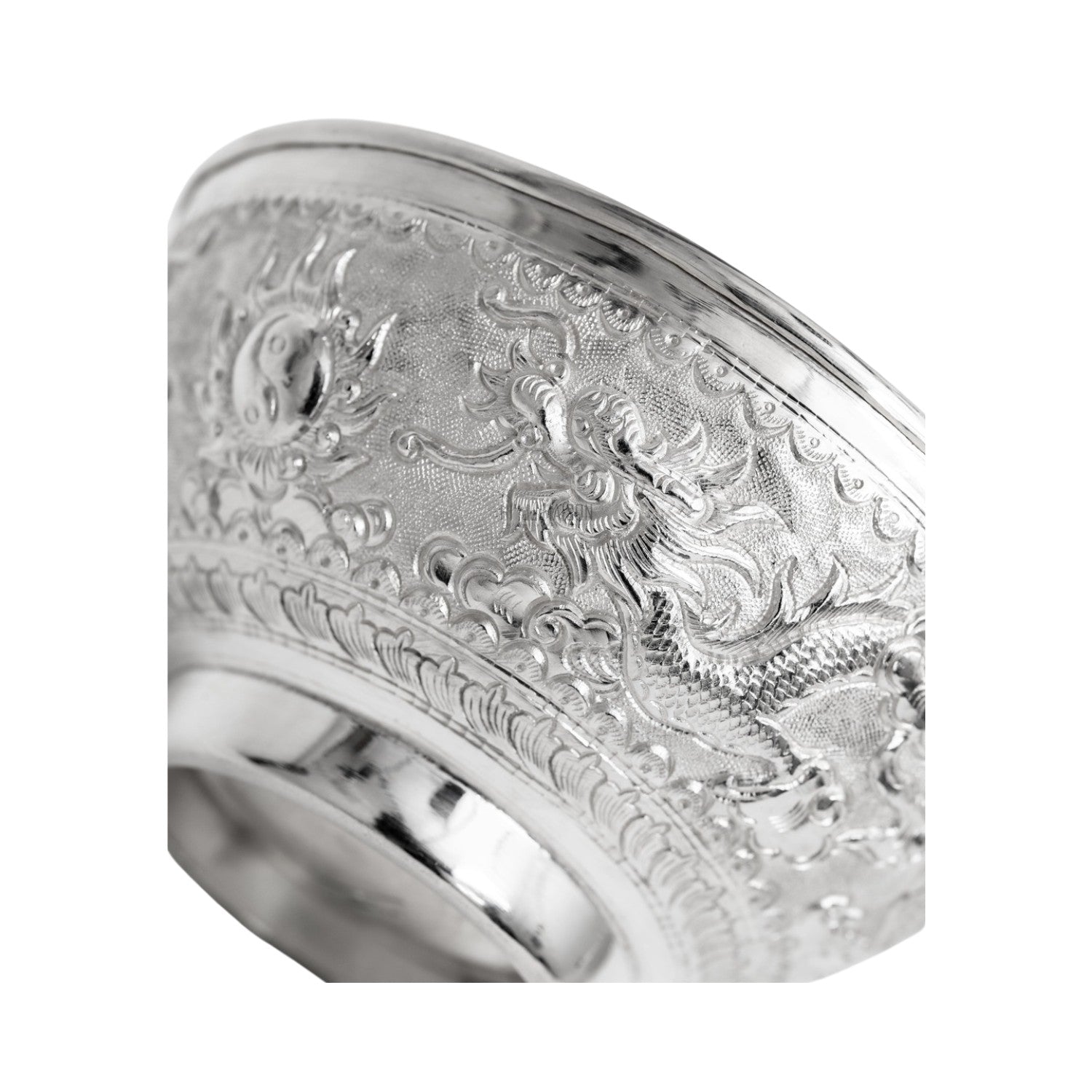 Handcrafted 999 Fine Silver Bowl 1