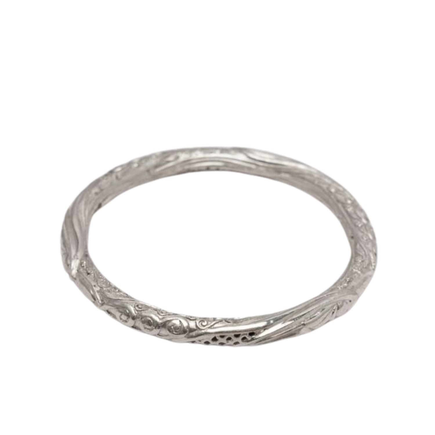 Handcrafted 999 Fine Silver Bracelet 1