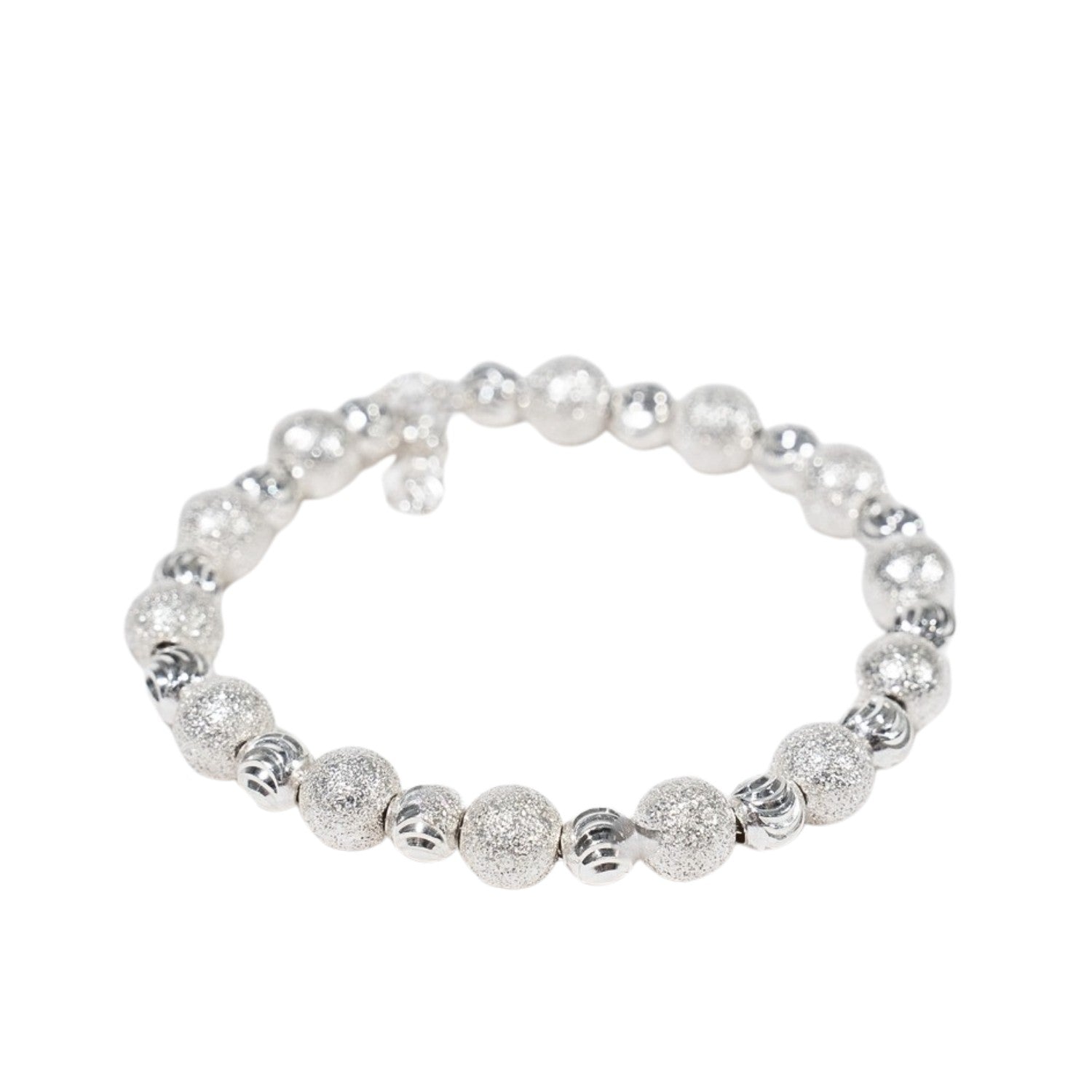 Handcrafted 999 Fine Silver Bracelet 10