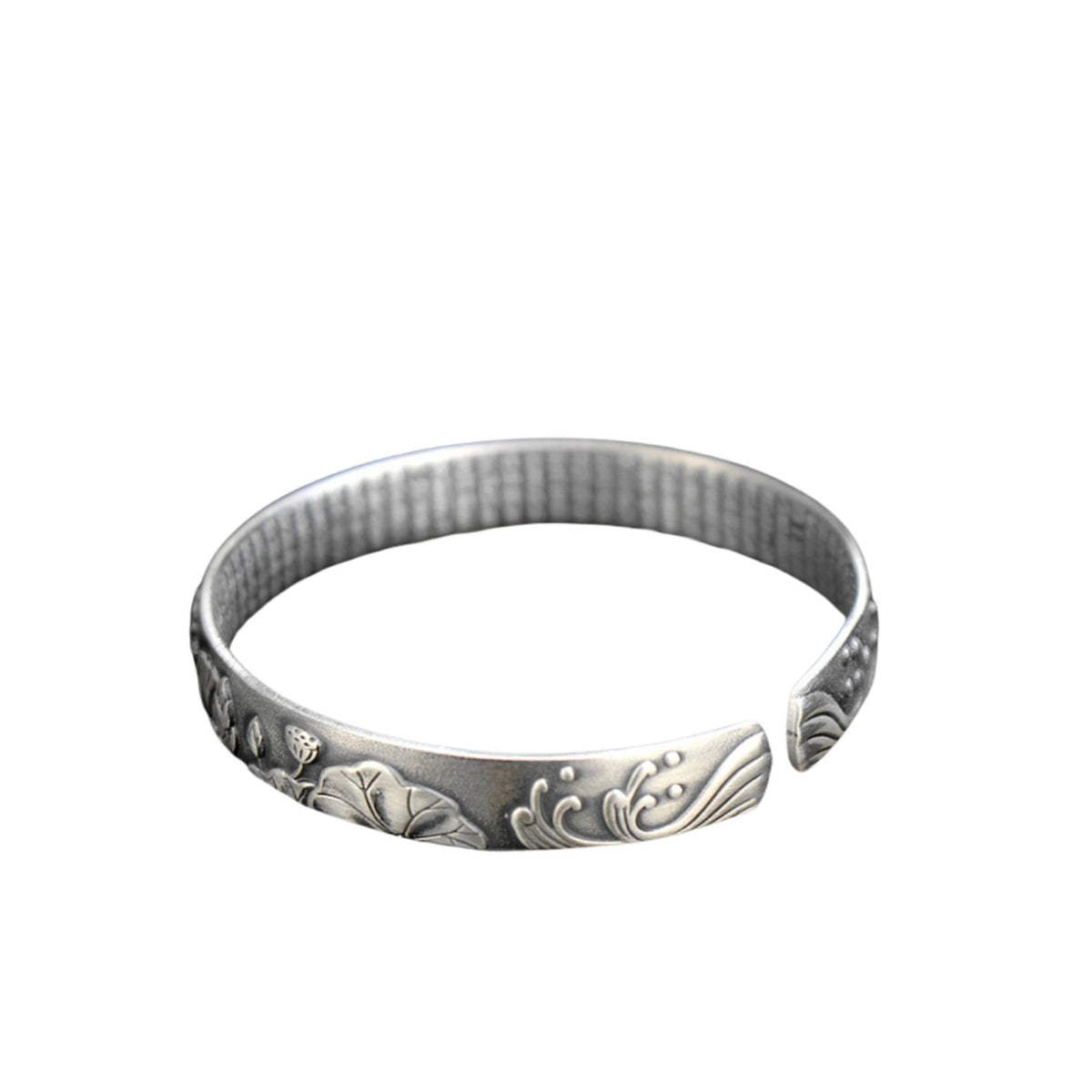 Handcrafted 999 Fine Silver Bracelet 128