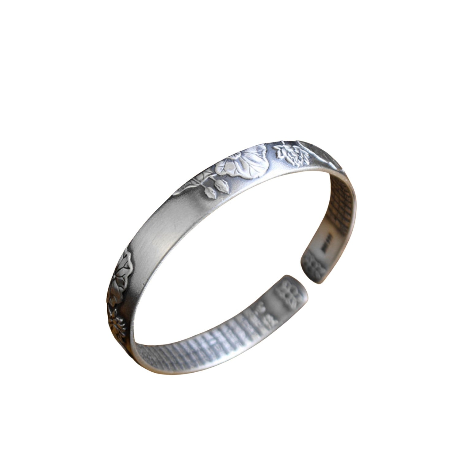 Handcrafted 999 Fine Silver Bracelet 128
