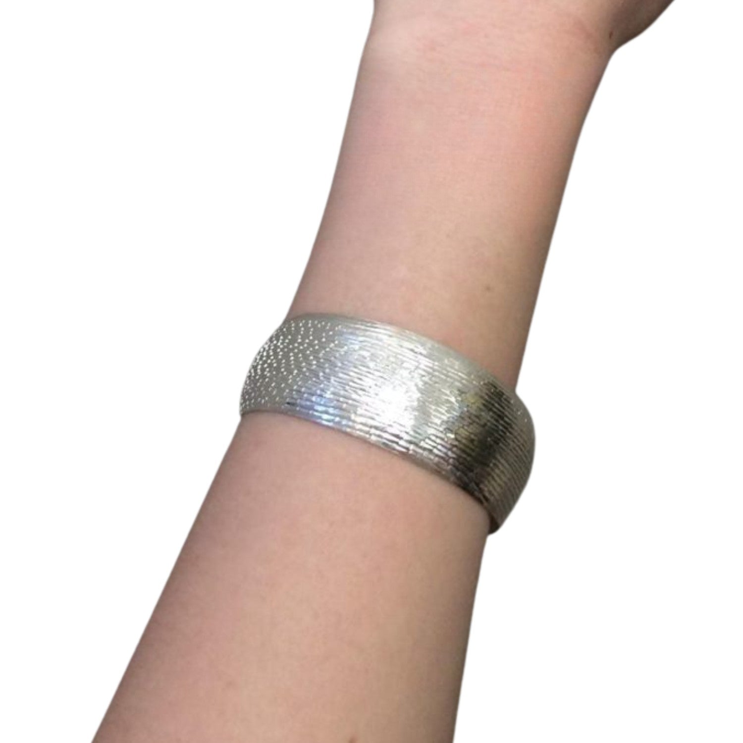 Handcrafted 999 Fine Silver Bracelet 12