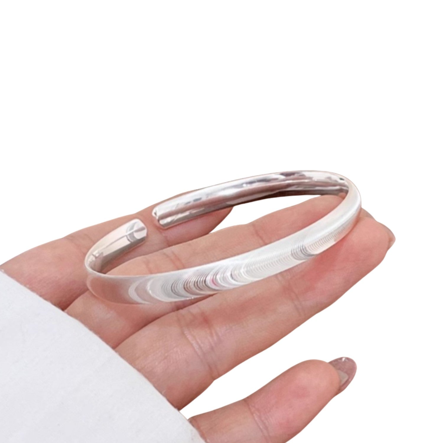 Handcrafted 999 Fine Silver Bracelet 130
