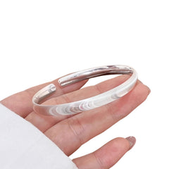 Handcrafted 999 Fine Silver Bracelet 130
