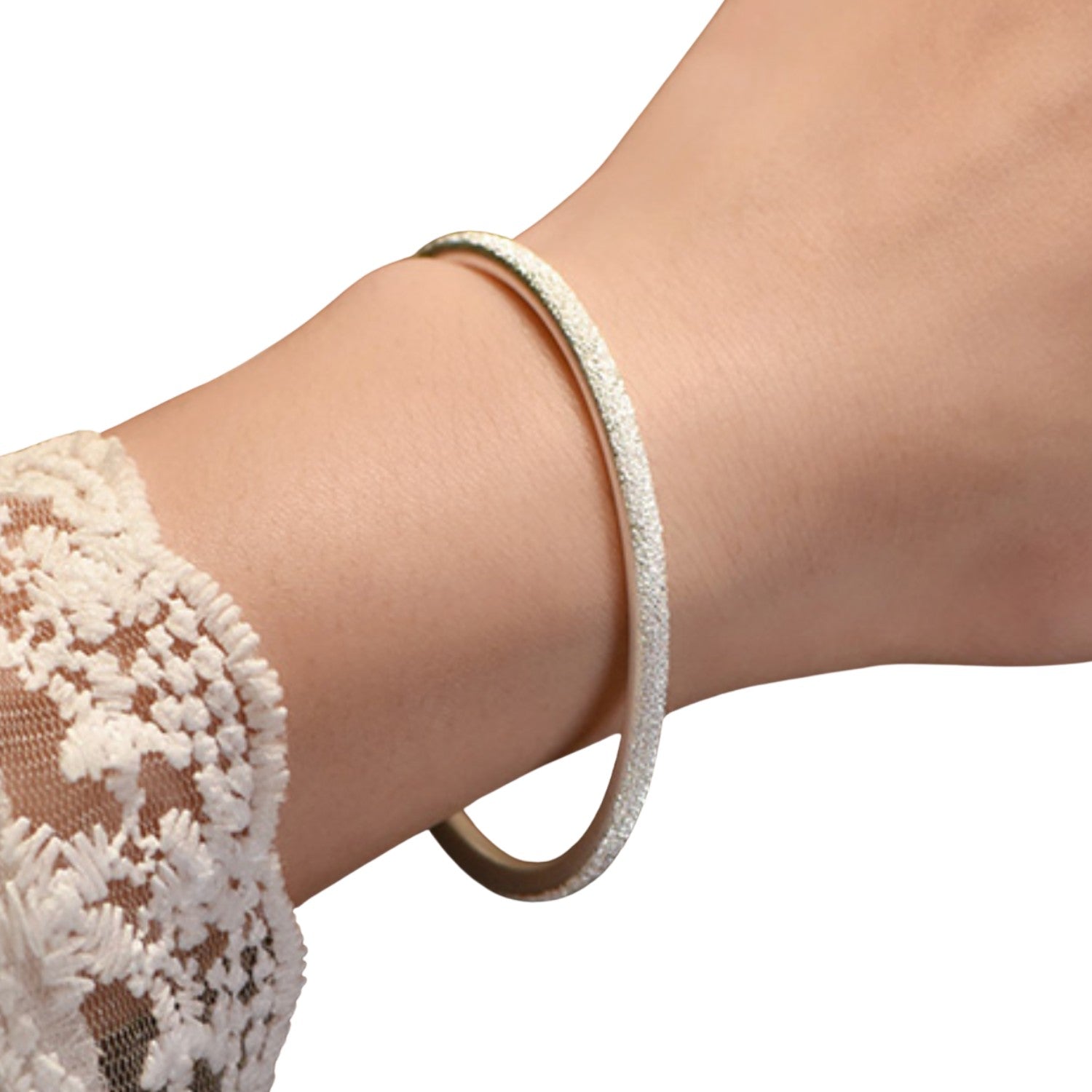 Handcrafted 999 Fine Silver Bracelet 131